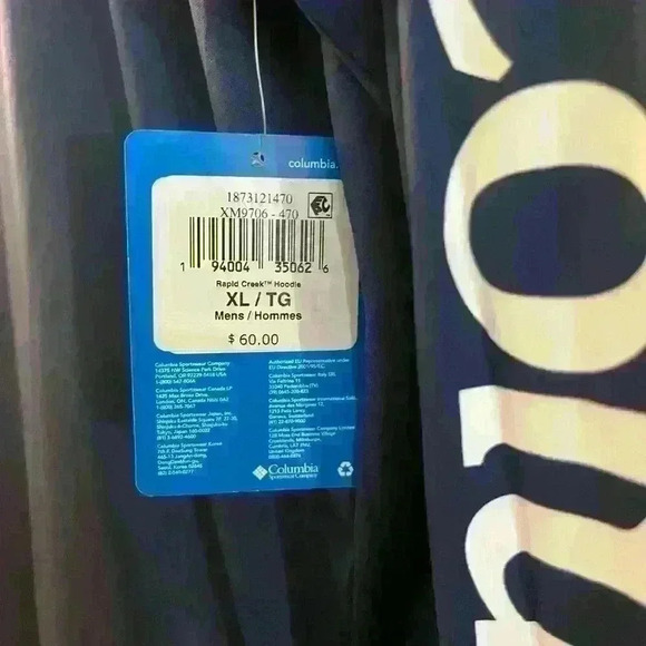 NWT Columbia Sun Protection Hoodie - Picture 2 of 4